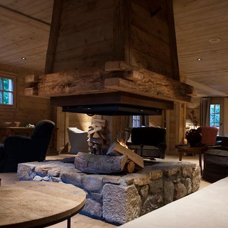 Le Cerf Amoureux Chalet Prive & Spa Sallanches Exterior photo