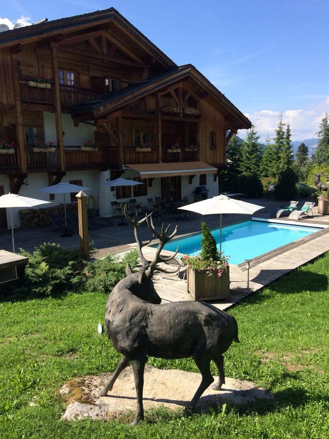 Le Cerf Amoureux Chalet Prive & Spa Sallanches Exterior photo