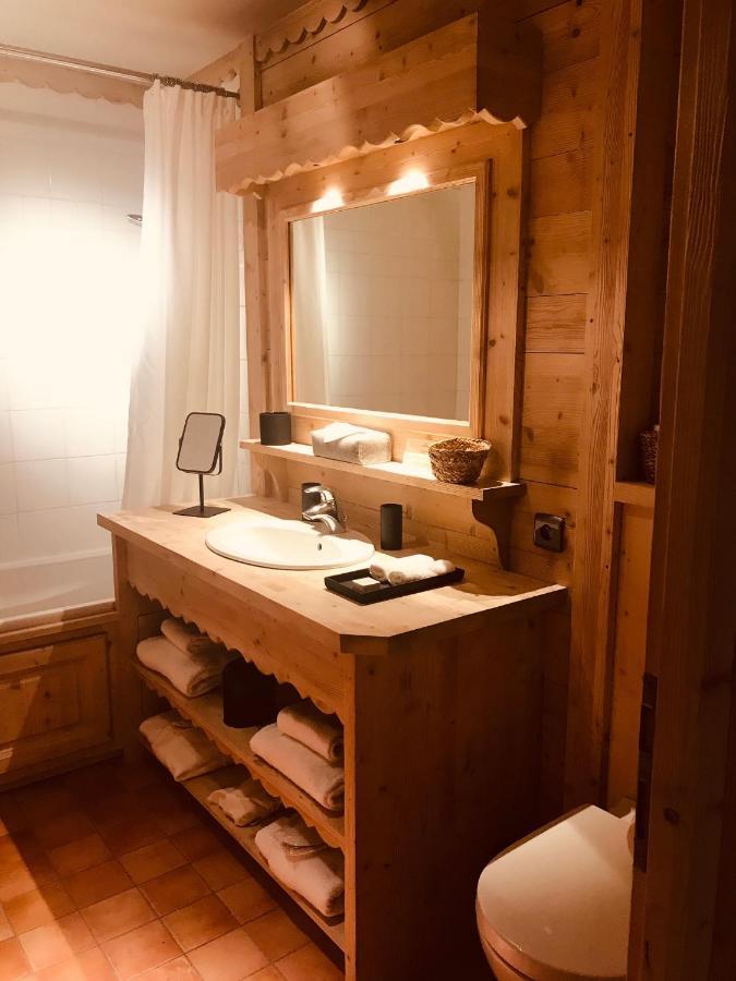 Le Cerf Amoureux Chalet Prive & Spa Sallanches Exterior photo
