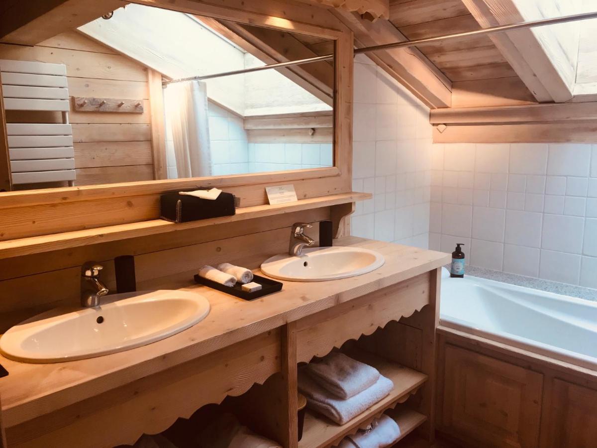 Le Cerf Amoureux Chalet Prive & Spa Sallanches Exterior photo